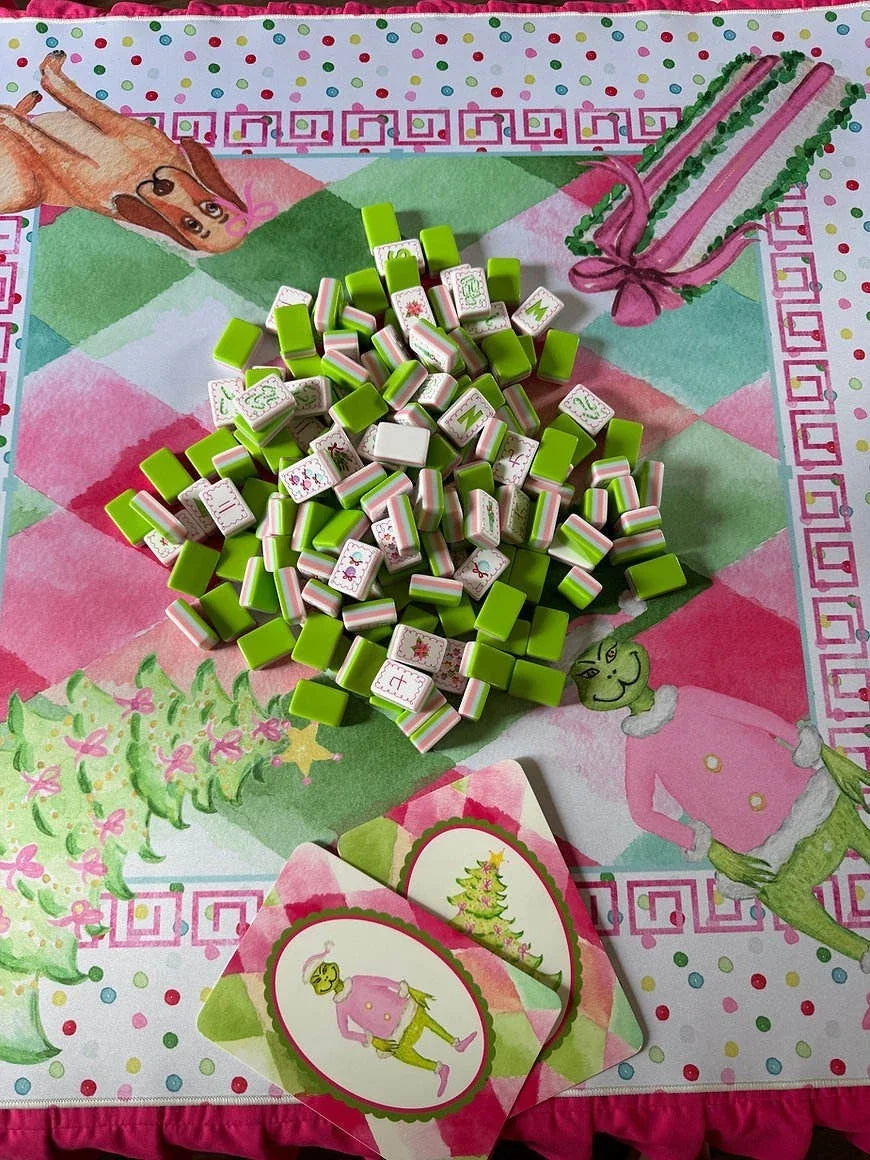 MERRY-ISH TILE SET Luxury American Mahjong Tiles Free Shipping (Tiles only)