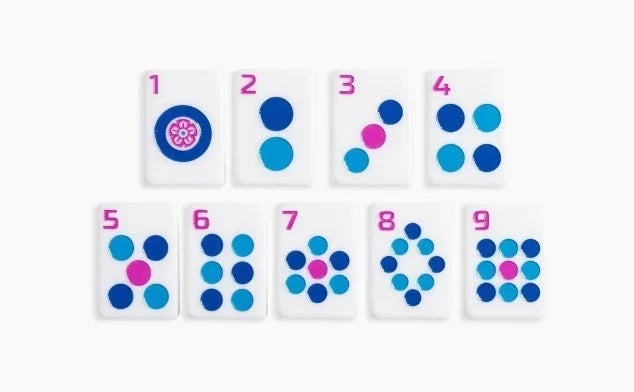 Blossom Mahjong Tiles Set Free Shipping