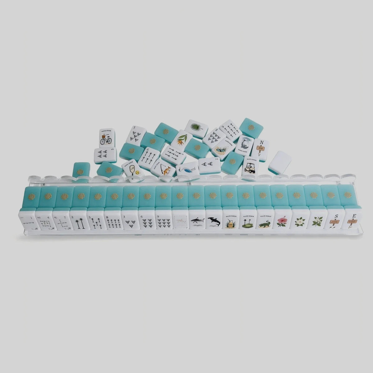 Salty Tiles Mahjong coastal themed American Mahjong set Free Shipping