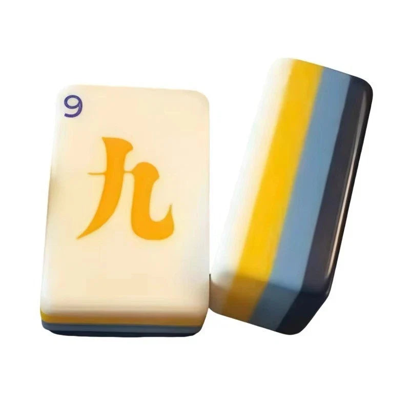 Blue Captain Luxury Four-layer American Mahjong Set Free Shipping (Tiles only)