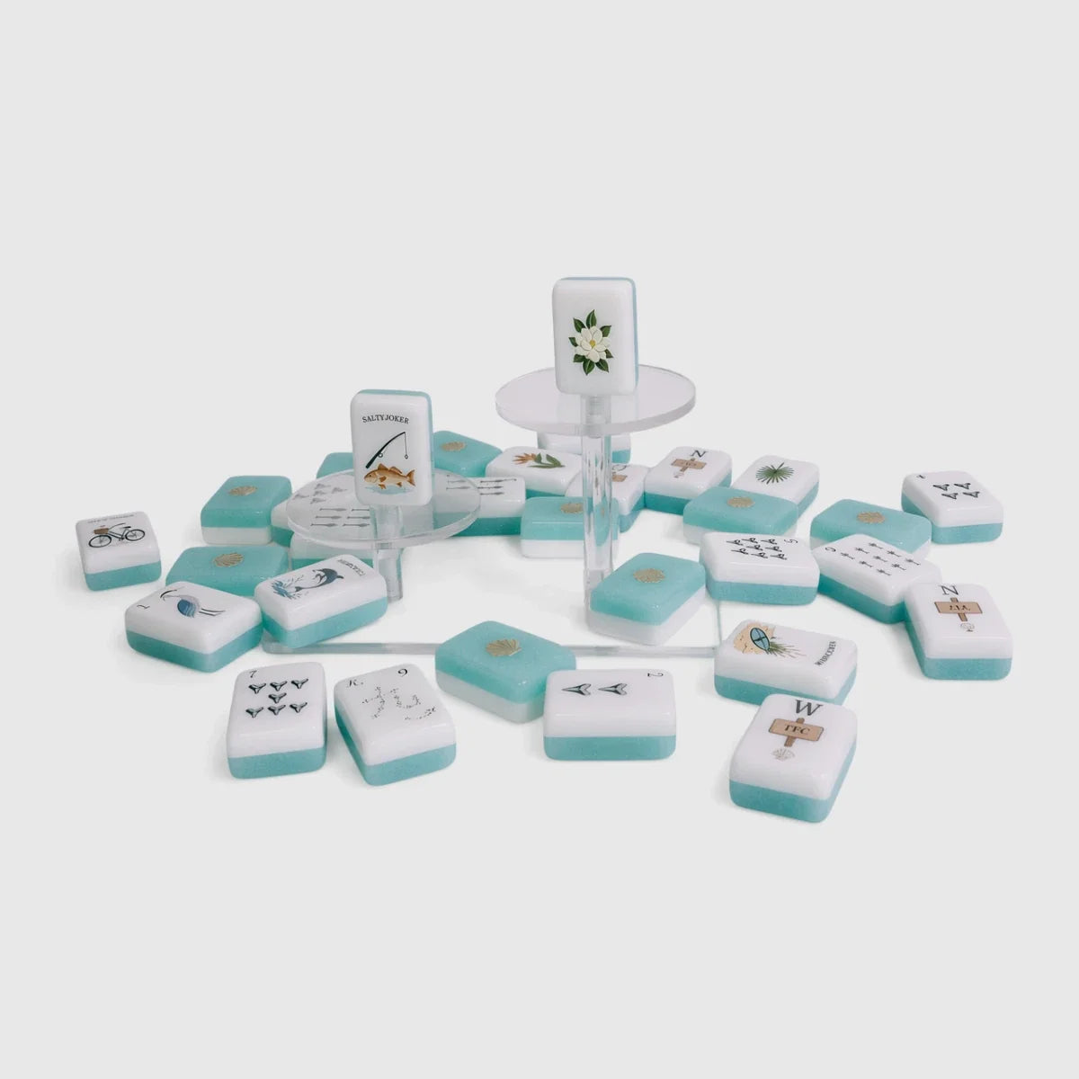 Salty Tiles Mahjong coastal themed American Mahjong set Free Shipping