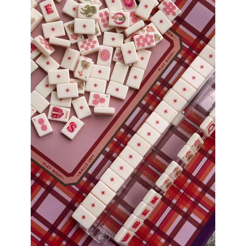 Luxury Wild Mare Desert Rose Mahjong tile set Free Shipping