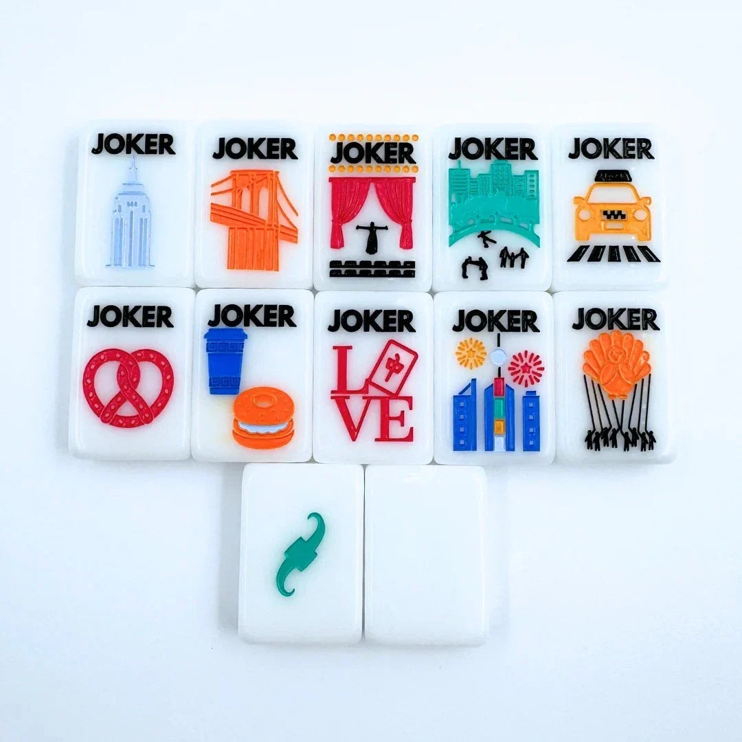 New York City-themed American Mahjong tile set Free Shipping