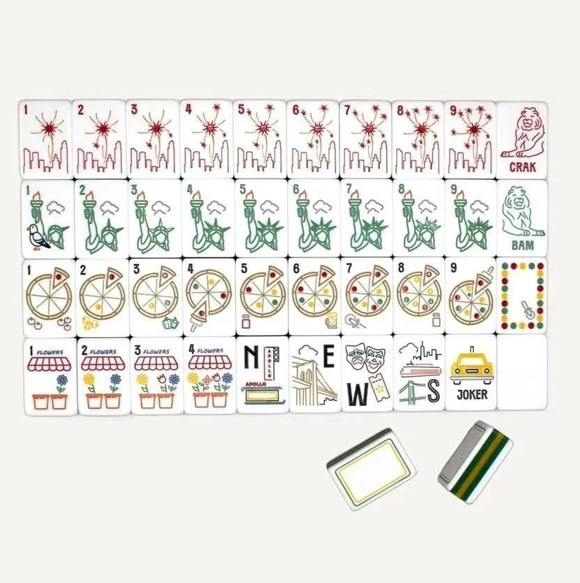 New York, New York Mahjong Set