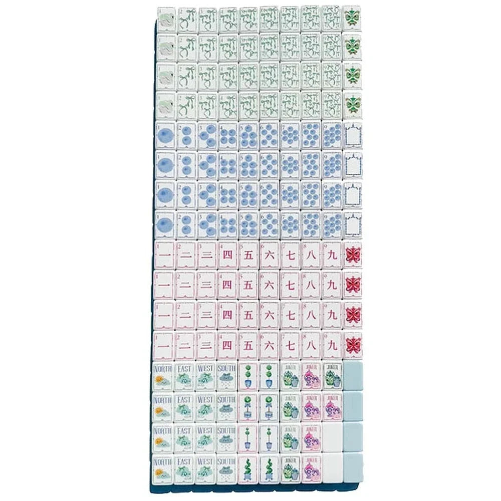 Premium Pastel Color 4-Layer American Mahjong Set Free Shipping (Tiles only)