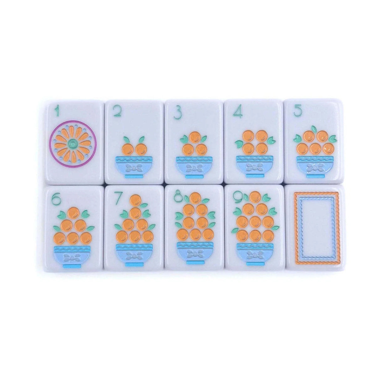 Scandinavian Folk Art mahjong Set Free Shipping