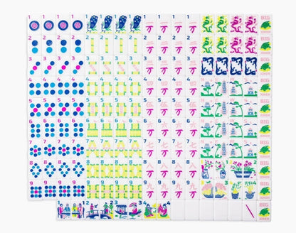 Blossom Mahjong Tiles Set Free Shipping