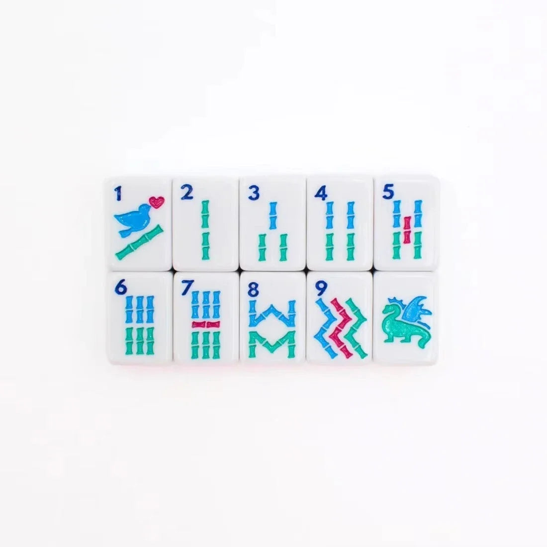 Mini Travel Themed American Mahjong Tiles Set