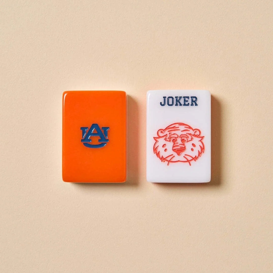 Auburn University Mahjong Tiles Set Free Shipping