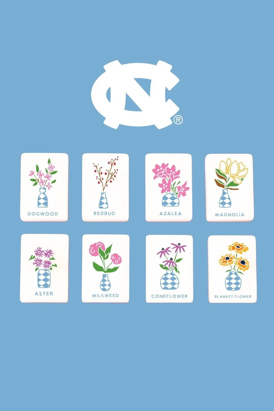 University of North Carolina Mahjong Tiles Free Ship