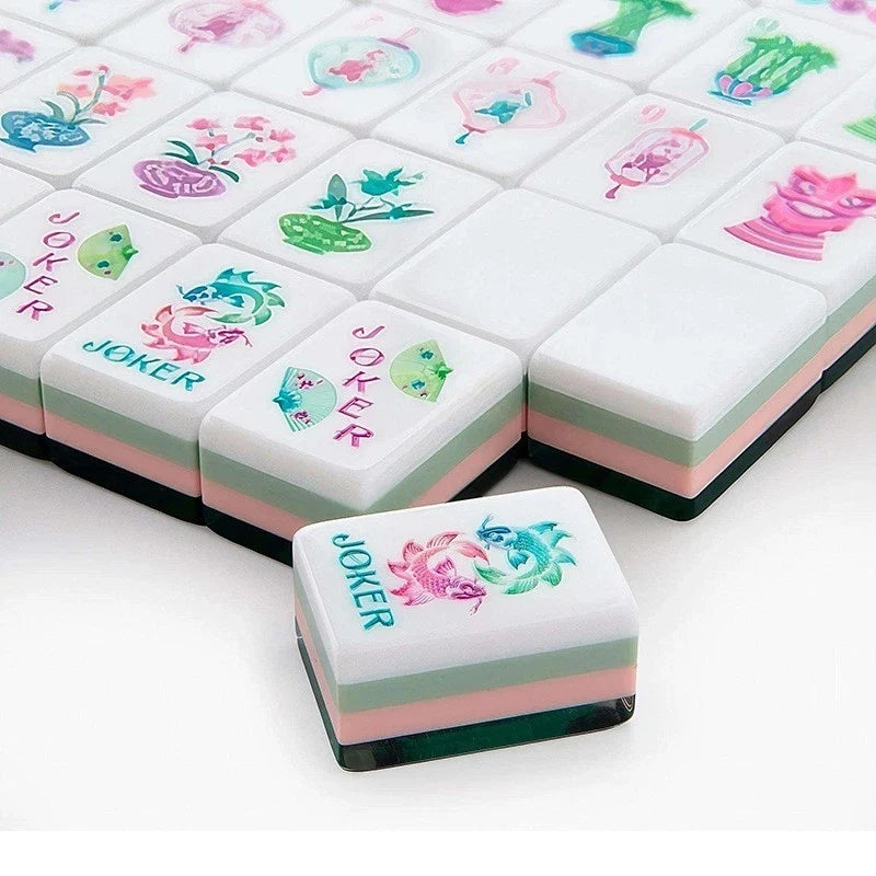 American Emerald Mahjong Tiles set Free Shipping