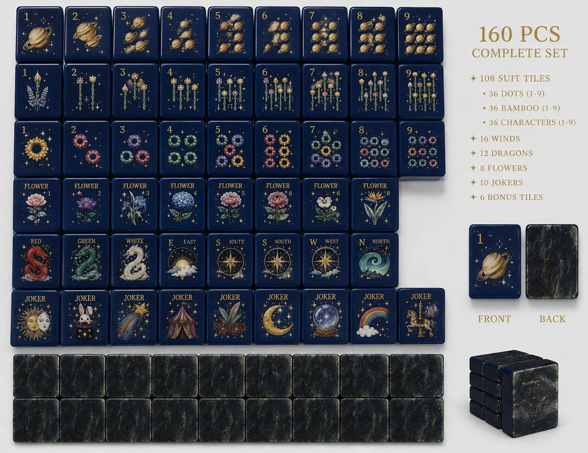 Celestial Tarot Deck Mahjong Set Free Shipping