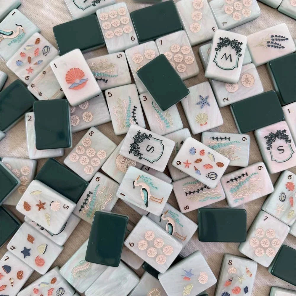 East Coast Sands Mahjong Tile Set Free Shipping