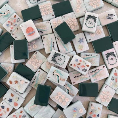 East Coast Sands Mahjong Tile Set Free Shipping