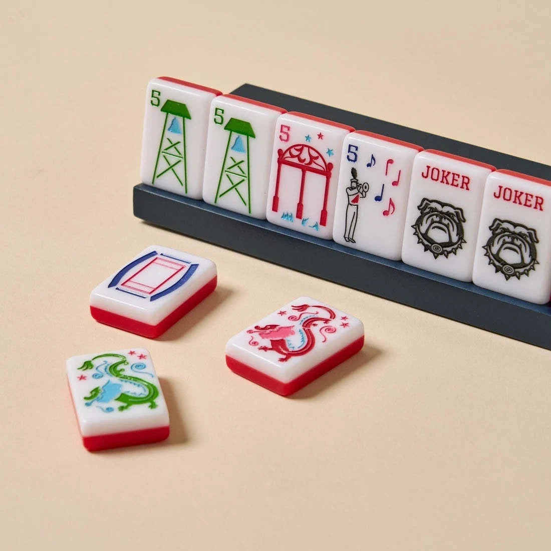 Auburn University Mahjong Tiles Set Free Shipping