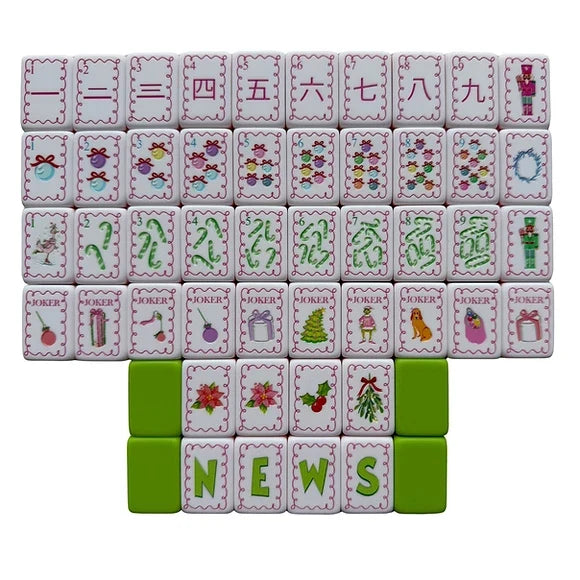 MERRY-ISH TILE SET Luxury American Mahjong Tiles Free Shipping (Tiles only)