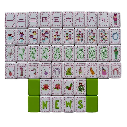 MERRY-ISH TILE SET Luxury American Mahjong Tiles Free Shipping (Tiles only)