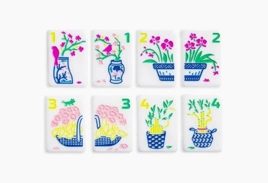 Blossom Mahjong Tiles Set Free Shipping