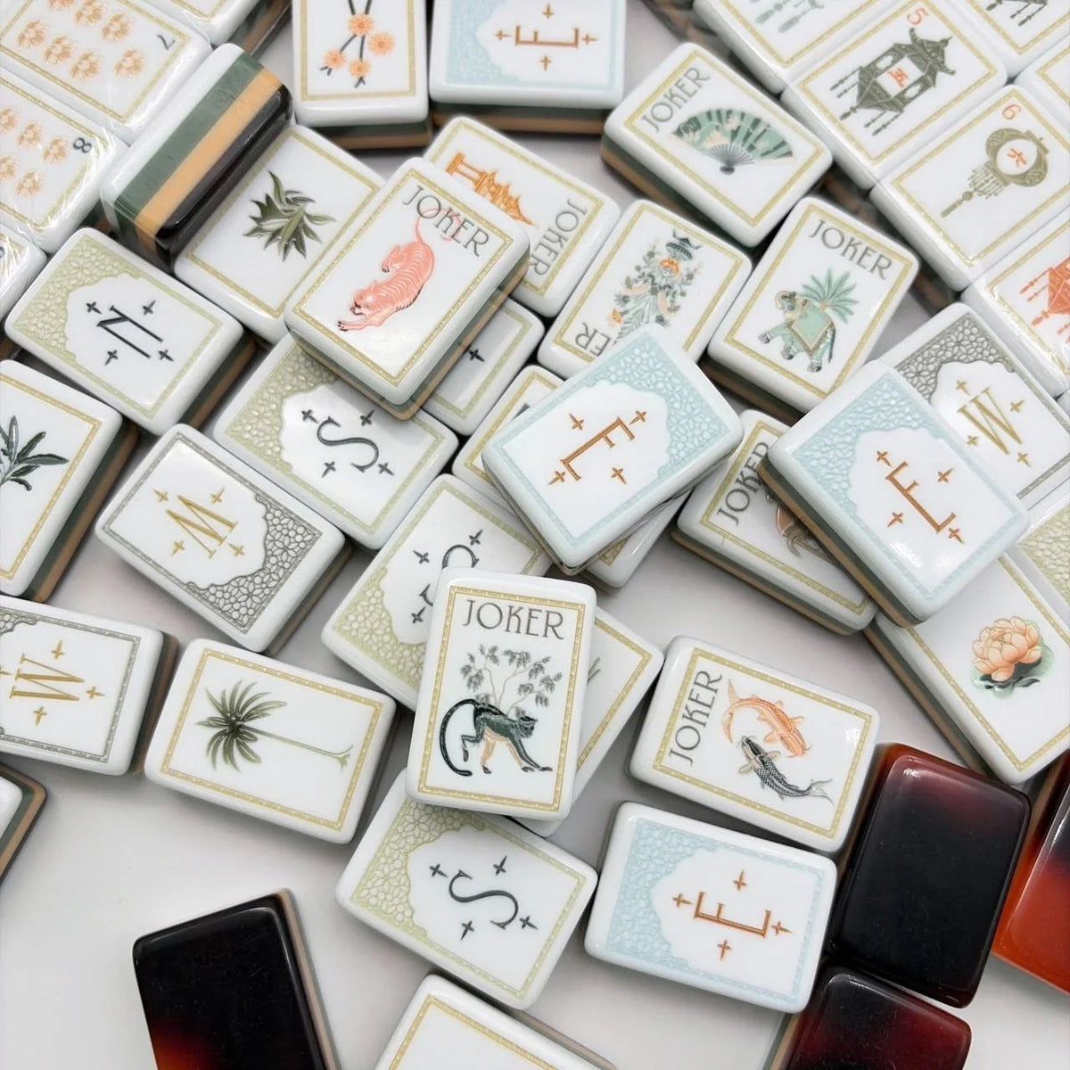 New Premiun American 4-Layer Mahjong Set Free Shipping