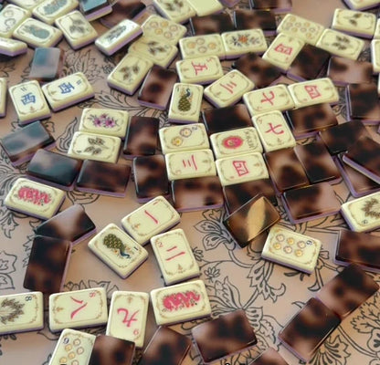 Heritage Mahjong Tiles Set Free Shipping