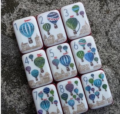 Walk With Me Limited Edition Mahjong 160 tiles 7Layers American Mahjong with BAG