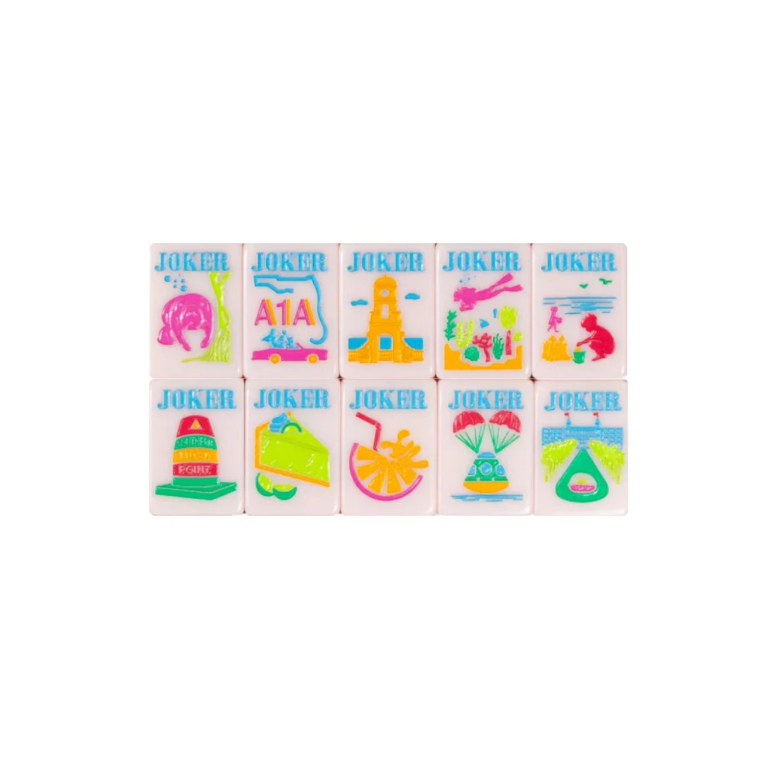 Colorful Florida Series Mahjong set American Mahjong set Free Shipping