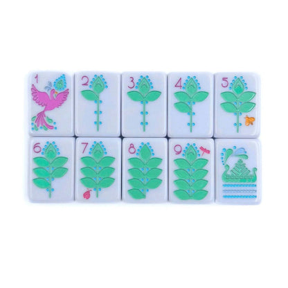 Scandinavian Folk Art mahjong Set Free Shipping