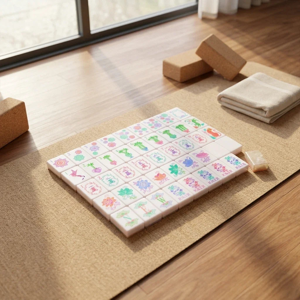 Luxury Four Layers Pearlescent Mahjong Tile Free Shipping