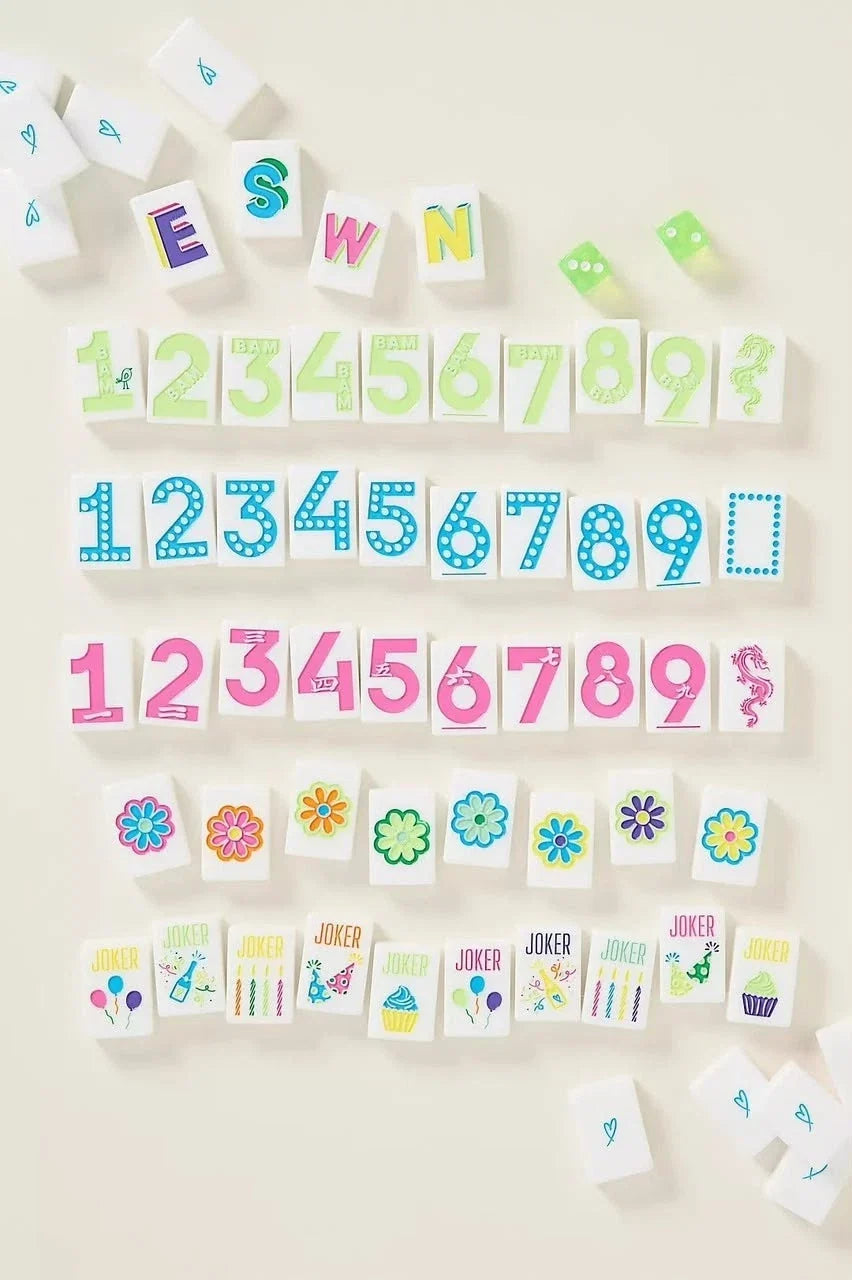 Celebration Line Mahjong Set 160Tiles Free Shipping (Tiles only)