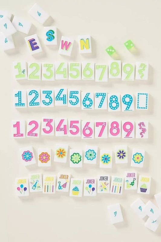 Celebration Line Mahjong Set 160Tiles Free Shipping (Tiles only)