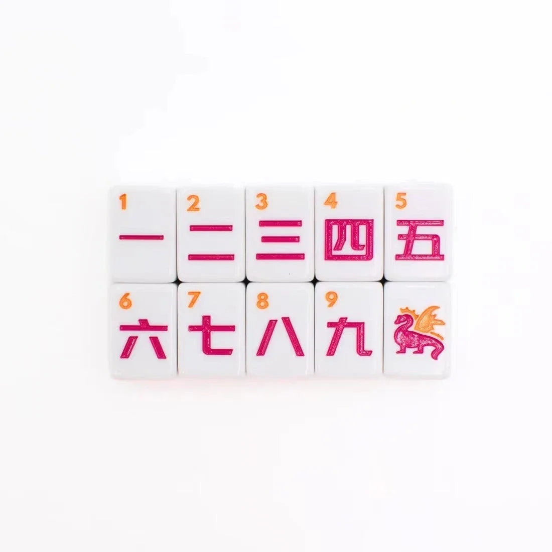Mini Travel Themed American Mahjong Tiles Set
