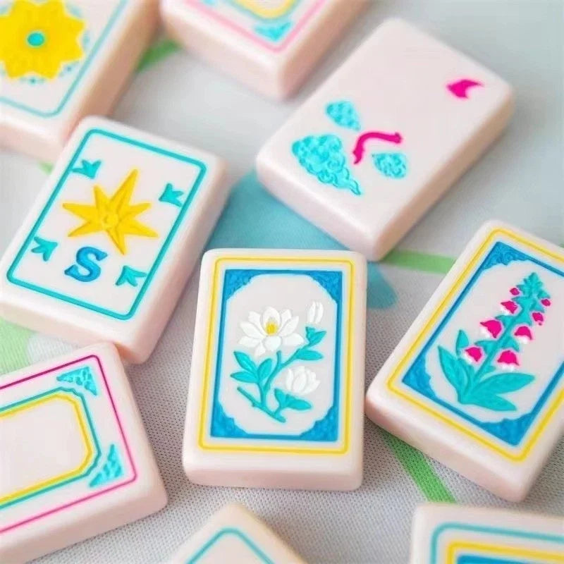 Modern Luxury Just Peachy Tile Set Mahjong Set Free Shipping