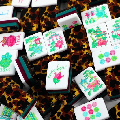Glow Wild Mahjong Tile Set Free Shipping