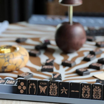 Petal & Loom Ink Mahjong Tile Set Free Shipping