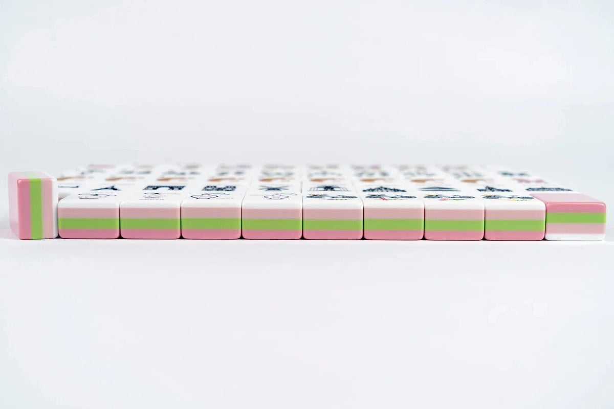 Ooh La La Tiles mahjong American Macaron Pattern Mahjong tiles Set 160 tiles