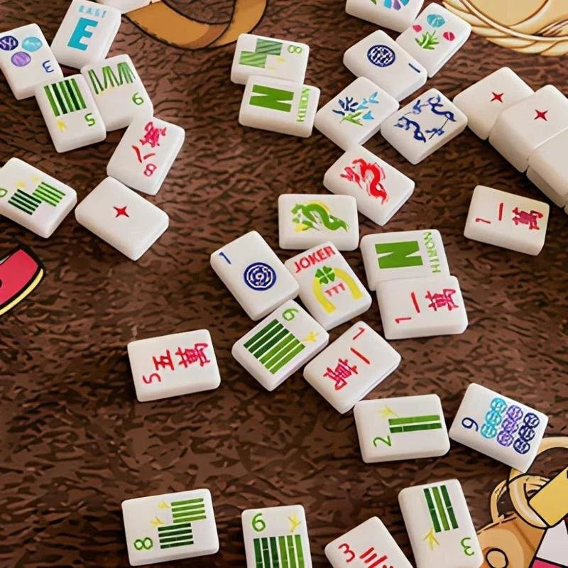 Luxury Pearl Bleu American Mahjong Tiles set Free Shipping