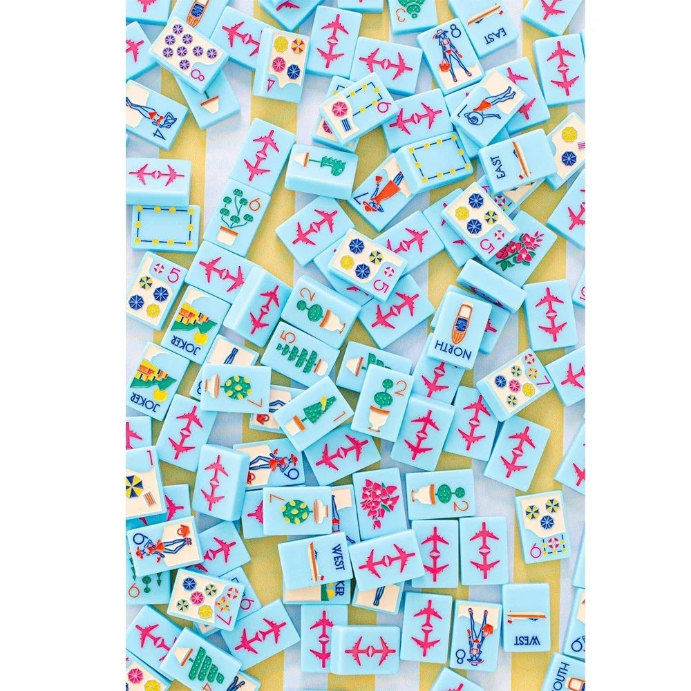 Riviera Jet Set American Mahjong Set Free Shipping (Tiles only)