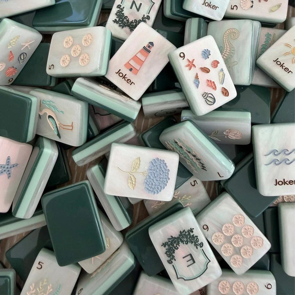 East Coast Sands Mahjong Tile Set Free Shipping