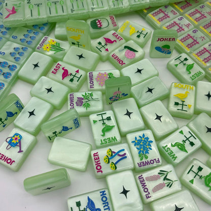 Garden Glow New American Mahjong Set Free Shipping