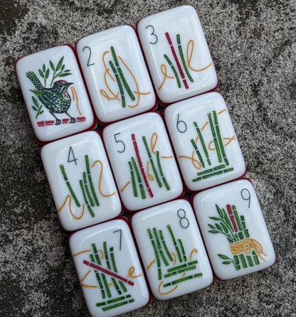 Walk With Me Limited Edition Mahjong 160 tiles 7Layers American Mahjong with BAG