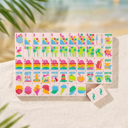 Colorful Florida Series Mahjong set American Mahjong set Free Shipping