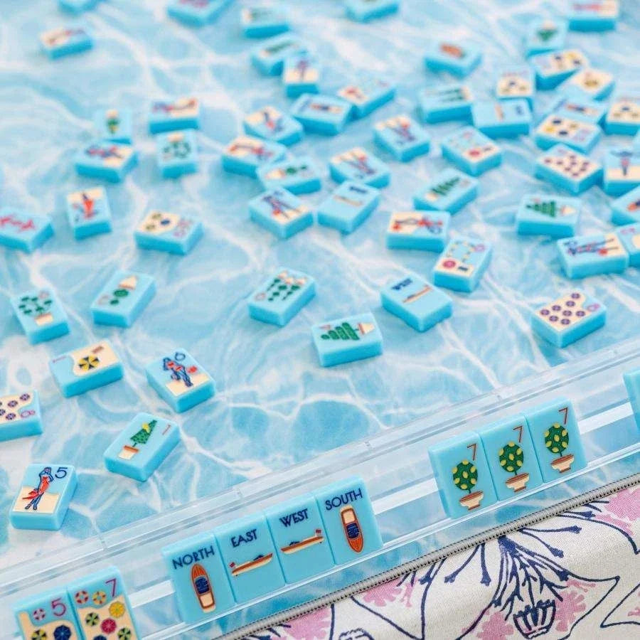 Riviera Jet Set American Mahjong Set Free Shipping (Tiles only)