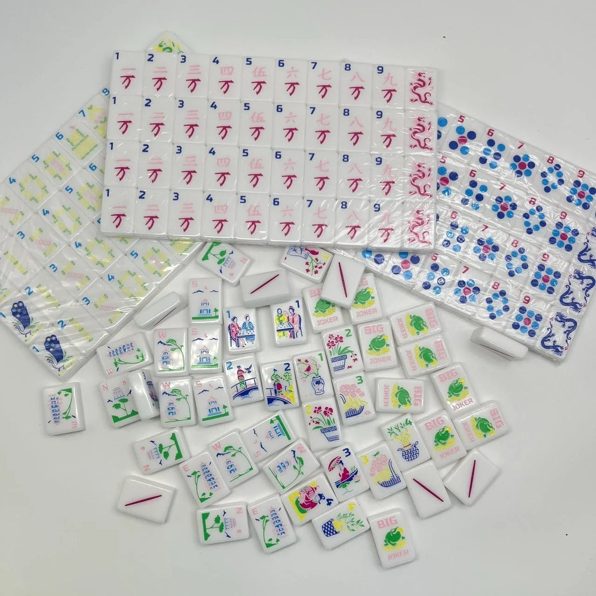 Blossom Mahjong Tiles Set Free Shipping