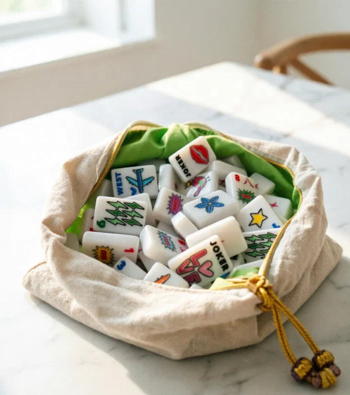 American Corey Paige Color Crush colorful Themed Mahjong Set Free Shipping