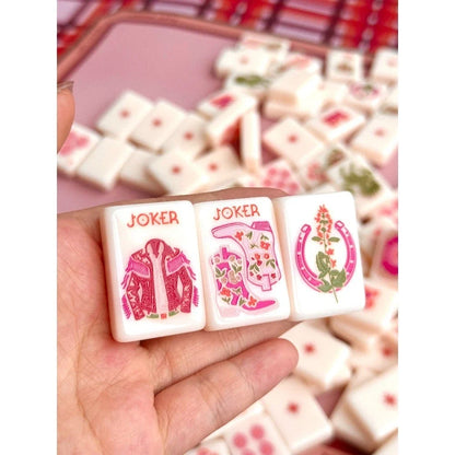 Luxury Wild Mare Desert Rose Mahjong tile set Free Shipping