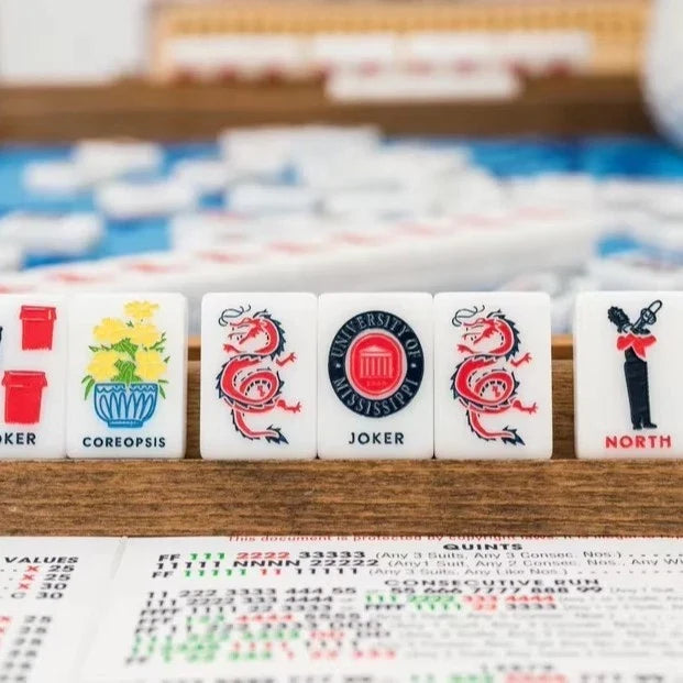 Ole Miss University of Mississippi Mahjong Tiles Free Shipping