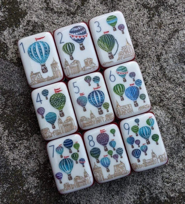 Walk With Me Limited Edition Mahjong 160 tiles 7Layers American Mahjong with BAG