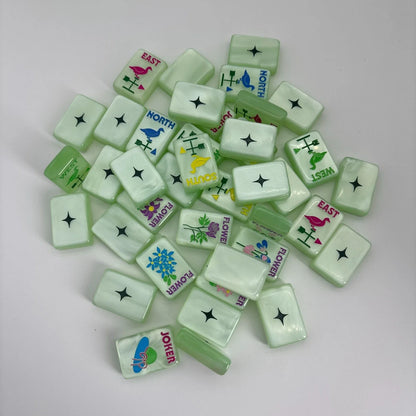 Garden Glow New American Mahjong Set Free Shipping