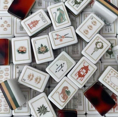 New Premiun American 4-Layer Mahjong Set Free Shipping