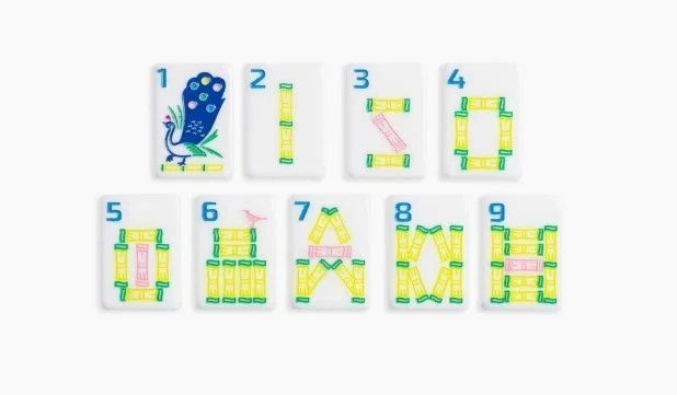 Blossom Mahjong Tiles Set Free Shipping